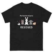 My Favorite Breed is Rescued Unisex Classic Tee