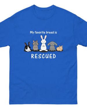 My Favorite Breed is Rescued Unisex Classic Tee