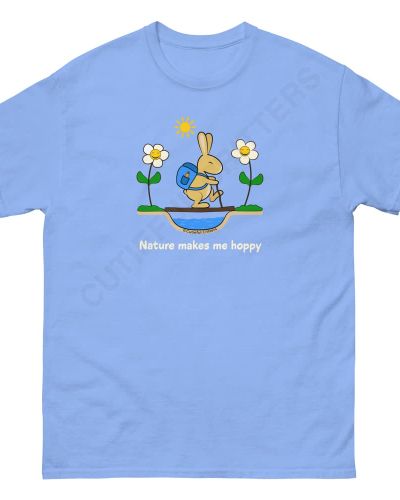 Nature Makes Me Hoppy Unisex Classic Tee