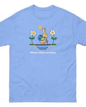 Nature Makes Me Hoppy Unisex Classic Tee