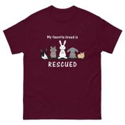 My Favorite Breed is Rescued Unisex Classic Tee