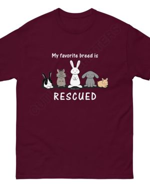 My Favorite Breed is Rescued Unisex Classic Tee