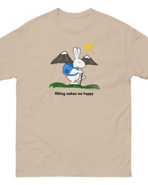 Hiking Makes Me Hoppy Unisex Classic Tee