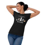 My Favorite Breed is Rescued Women's Short Sleeve T-shirt