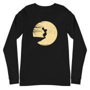 Bunny Howling At The Moon – Unisex Long Sleeve Tee