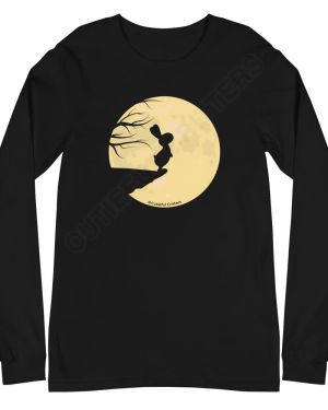 Bunny Howling At The Moon – Unisex Long Sleeve Tee