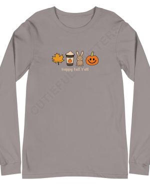 Happy Fall Y’all Unisex Long Sleeve Tee