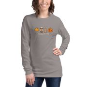 Happy Fall Y'all Unisex Long Sleeve Tee