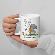 Best Friends Forever White Glossy Mug