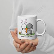 Best Friends Forever White Glossy Mug