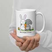 Best Friends Forever White Glossy Mug