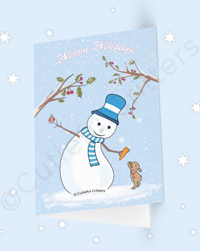 Holiday Kindness Greeting card