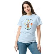 Peace Love Bunnies Unisex Classic Tee