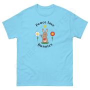 Peace Love Bunnies Unisex Classic Tee