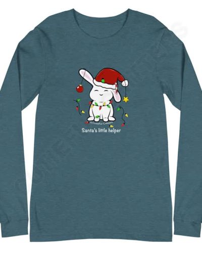 Santa’s Little Helper Unisex Long Sleeve Tee