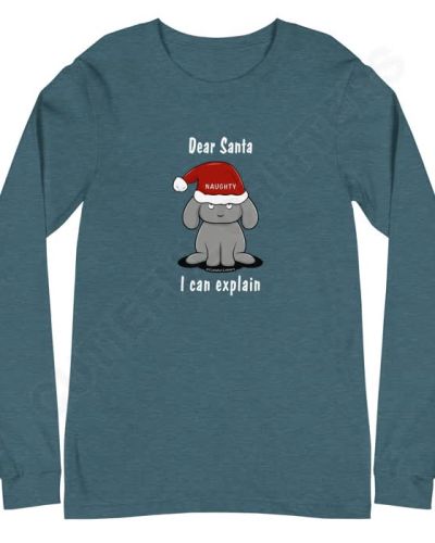 Dear Santa, I Can Explain Unisex Long Sleeve Tee