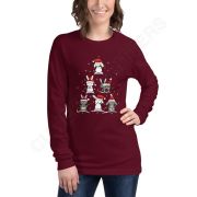 Naughty And Nice Unisex Long Sleeve Tee