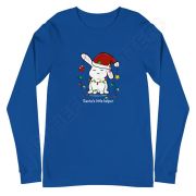 Santa's Little Helper Unisex Long Sleeve Tee