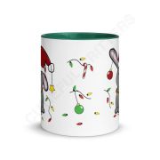 Santa's Little Helper Mug with Color Inside