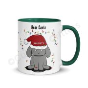 Dear Santa, I Can Explain Mug with Color Inside