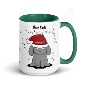 Dear Santa, I Can Explain Mug with Color Inside