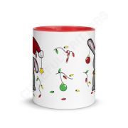 Santa's Little Helper Mug with Color Inside