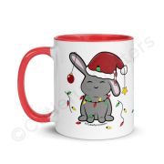 Santa's Little Helper Mug with Color Inside