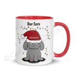 Dear Santa, I Can Explain Mug with Color Inside