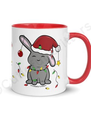 Santa’s Little Helper Mug with Color Inside