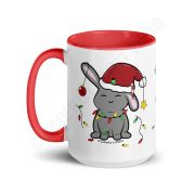 Santa's Little Helper Mug with Color Inside