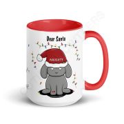 Dear Santa, I Can Explain Mug with Color Inside