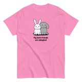 My Best Friends Are Adopted Unisex Classic Tee