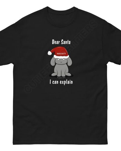 Dear Santa, I Can Explain Unisex Classic Tee