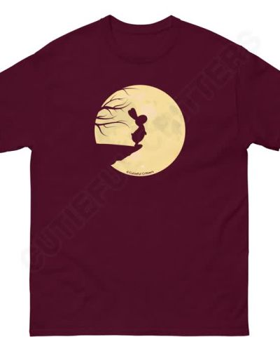 Bunny Howling At The Moon Unisex Classic Tee