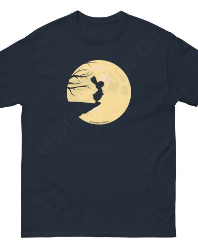 Bunny Howling At The Moon Unisex Classic Tee